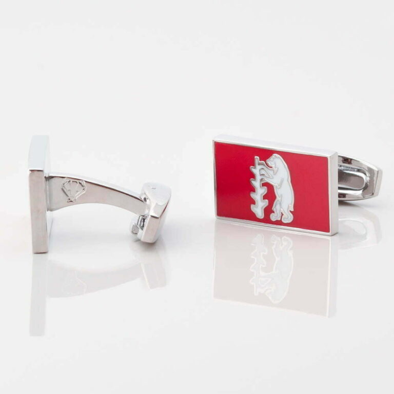 Warwickshire Flag Cufflinks Gallery 1 of 1
