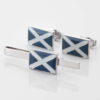 Scottish Flag Cufflinks Tie Bar Set 1 of 1