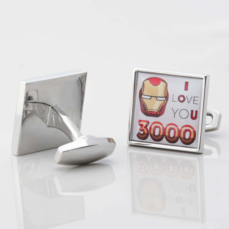 Iron Man I Love You 3000 Cufflinks Gallery 2 1 of 1