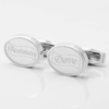 personalised bestman banner engraved cufflinks