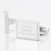 personalised wedding vows quote engraved cufflinks