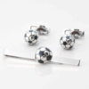 Football Cufflinks Tie Slide Set 1 of 1