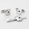 Four Aces Cufflinks Tie Slide Set 1 of 1