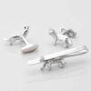 Fox Cufflinks Tie Slide Set Cufflinks Gallery 1 of 1 1
