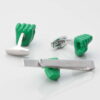 Incredible Hulk Fist Cufflinks Tie Slide Set Gallery 1 of 1