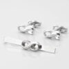 Infinity Cufflinks Tie Slide Set 1 of 1