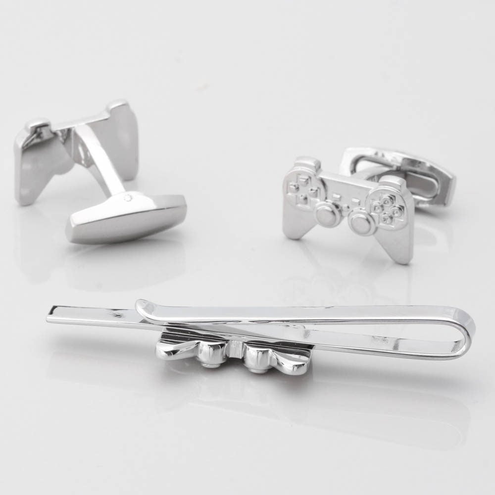 Playstation Cufflinks Tie Slide Set Gallery 1 of 1