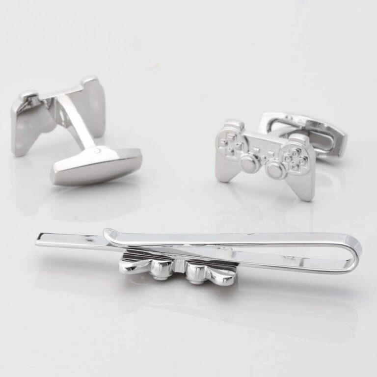 Playstation Cufflinks Tie Slide Set Gallery 1 of 1