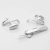 Saxophone Cufflinks Tie Slide Set Gallery 1 of 1