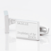 personalised stepfather of the bride engraved cufflinks