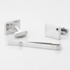 Birthstone Emerald Cufflinks Tie Slide Set Gallery 1 of 1