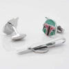 Boba Fett Cufflinks Tie Slide Set Gallery 1 of 1