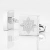 Royal Dragoon Guards Engraved Silver Cufflinks