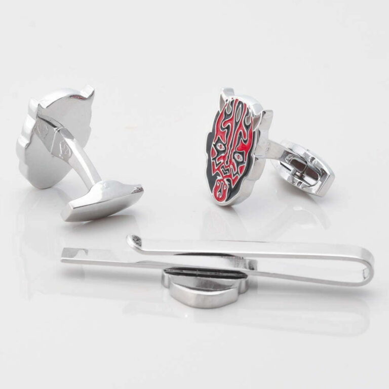 Star Wars Darth Maul Cufflinks Tie Slide Set Gallery 1 of 1