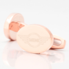 mini rose gold oval