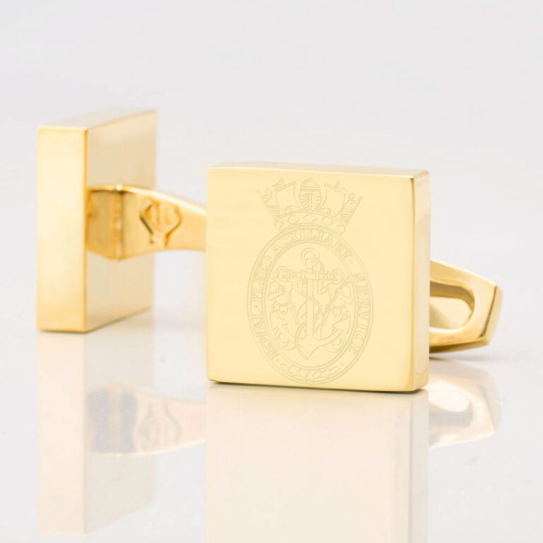 Royal Fleet Auxiliary Engraved Gold