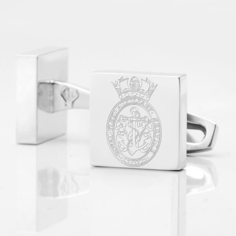 Royal Fleet Auxiliary Engraved Silver
