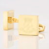 Royal Yeomanary Engraved Gold Cufflinks