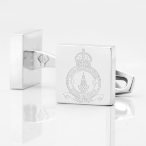 Number 11 Group-engraved-silver-cufflinks