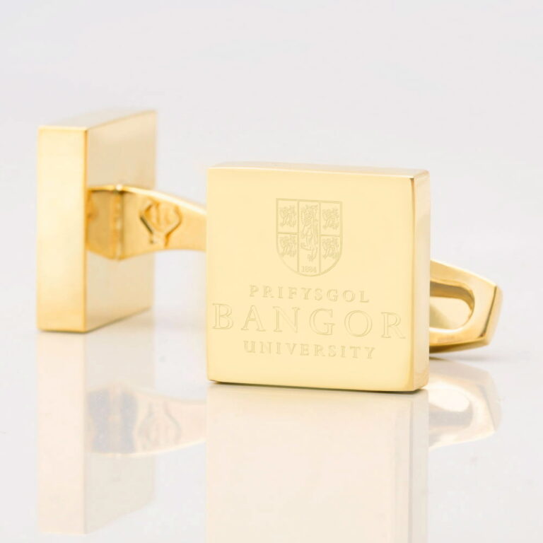 Bangor University Engraved Gold