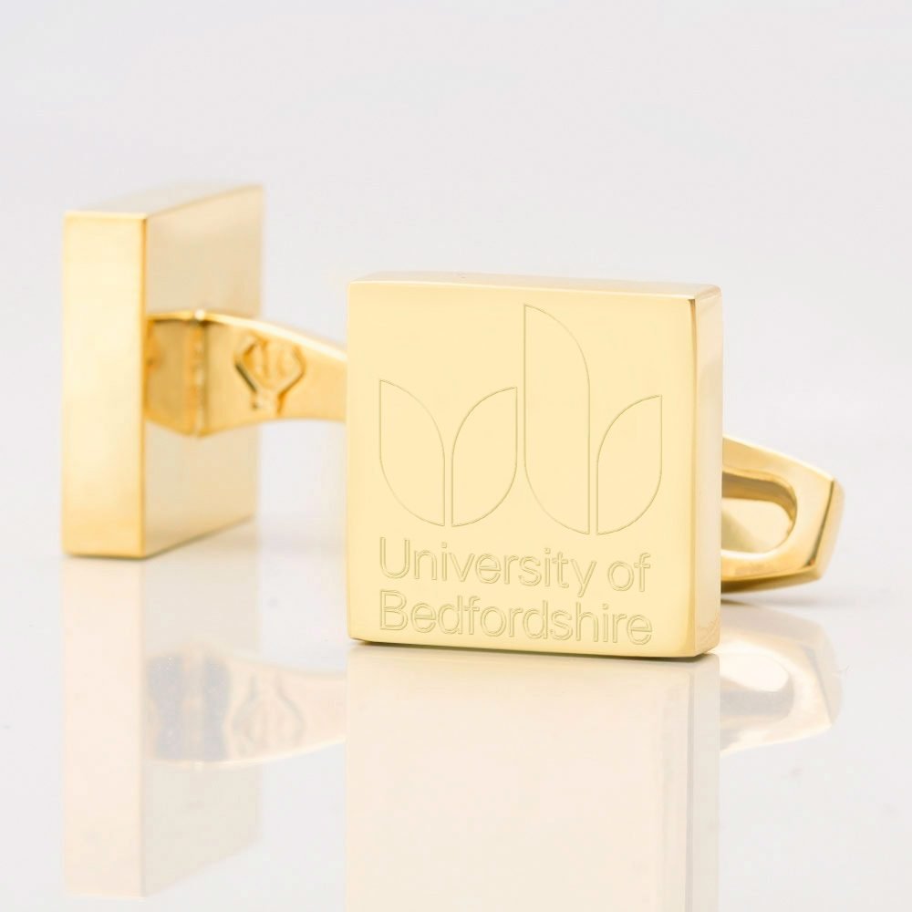 Bedfordshire University Engraved Gold