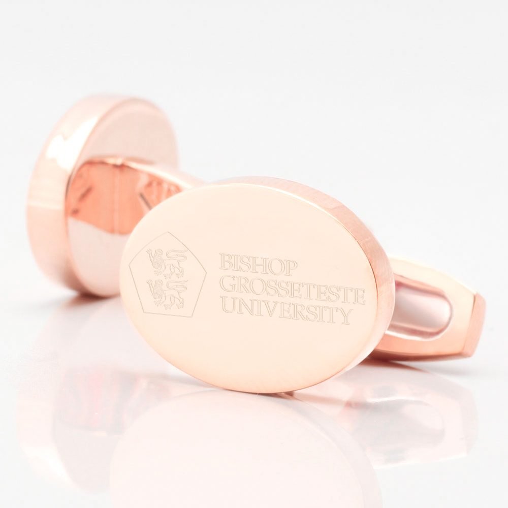Bishop Grosseteste University Engraved Rose Gold