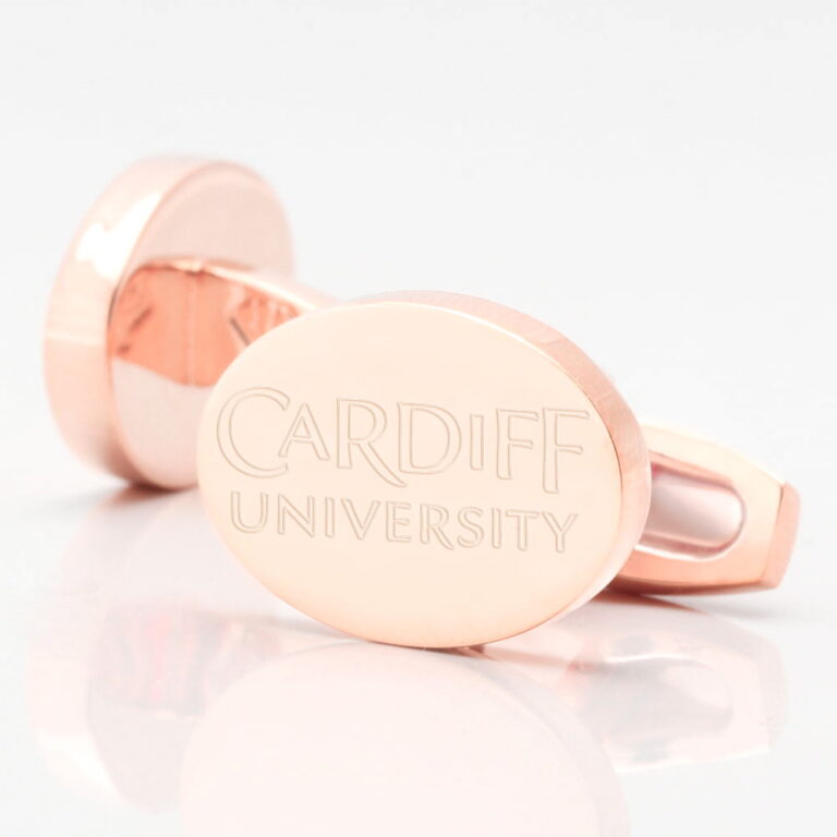 Cardiff University Engraved Rose Gold