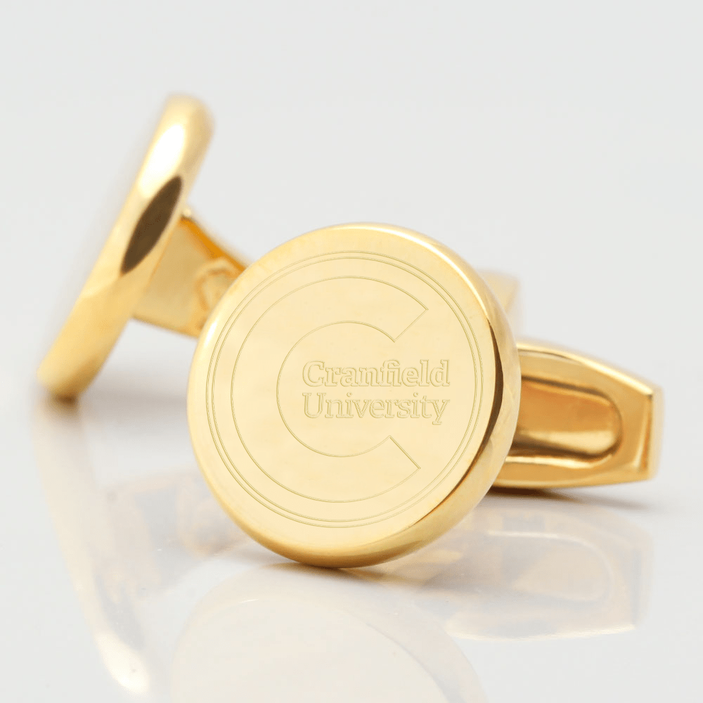 Cranfield University Engraved Gold1