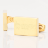 De Montford University Engraved Gold