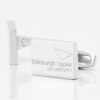 Edinburgh Napier University Engraved Silver