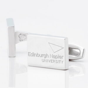 Edinburgh Napier University Engraved Silver