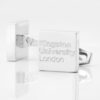 Kingston University Engraved Silver