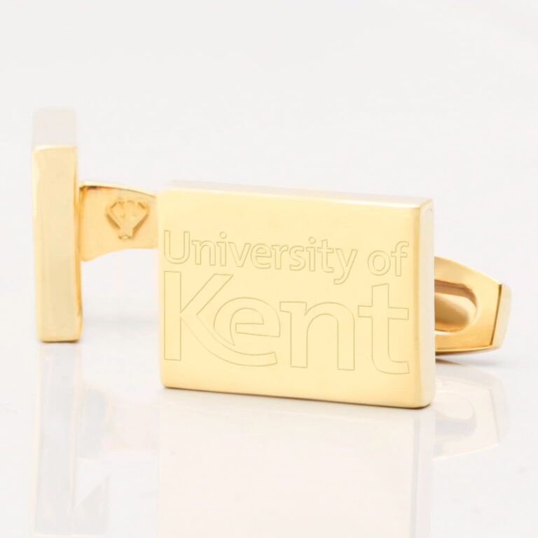 University Of Kent Engraved Gold