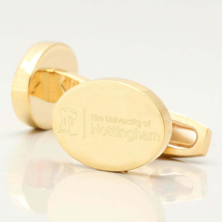 University Of Nottingham Engraved Gold