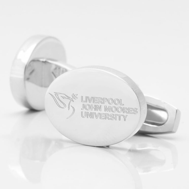 Liverpool John Moore University Engraved Silver