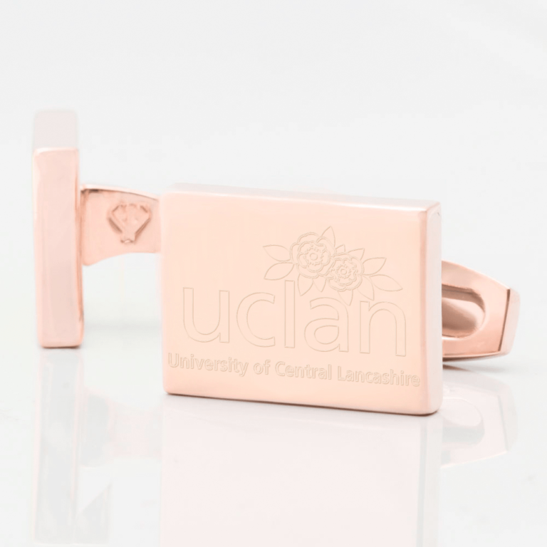 University Of Central Lancashire Engraved Rose Gold