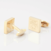 981 Cufflink Gold 1