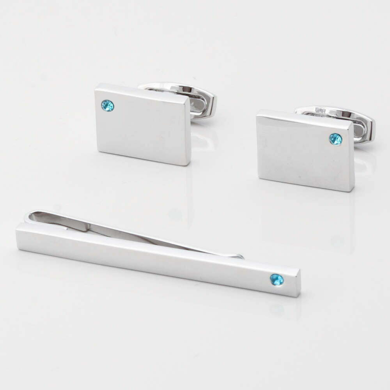 Birthstone-Blue-Topazl-Cufflinks-Tie-Slide-Set-1-of-1-new Birthstone-Blue-Topazl-Cufflinks-Tie-Slide-Set-1-of-1-new