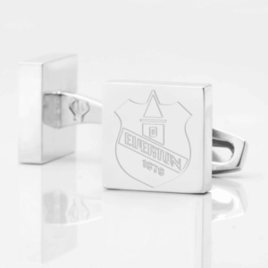 Everton Football Club Engraved Silver Cufflinks