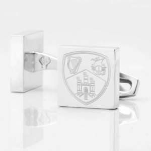 Hibernian Football Club Engraved Silver Cufflinks