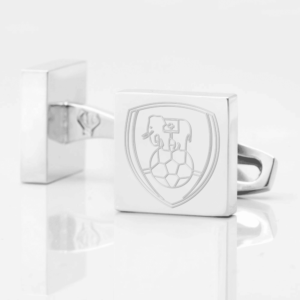 Coventry Football Club Engraved Silver Cufflinks