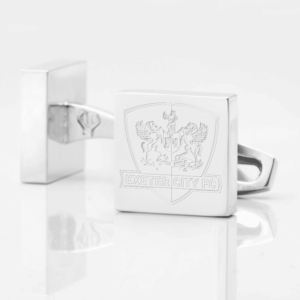 Exeter City FC Cufflink Silver