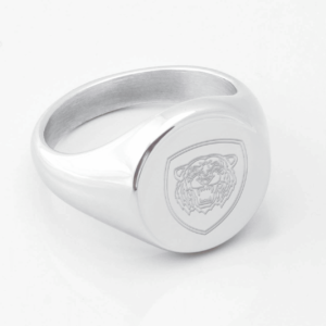Hull Football Club Engraved Silver Signet Ring