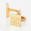 Shrewsbury-Town-Football-Engraved-Square-Gold-Cufflinks
