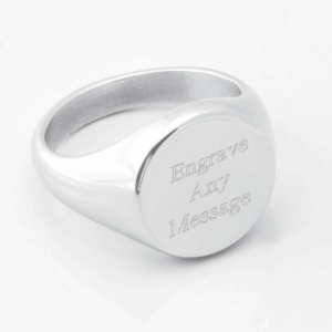 Signet Engrave Any Message silver