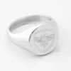 Watford Silver Signet Ring