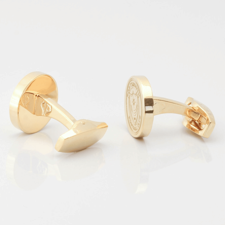 portsmouth Cufflink Gold 1