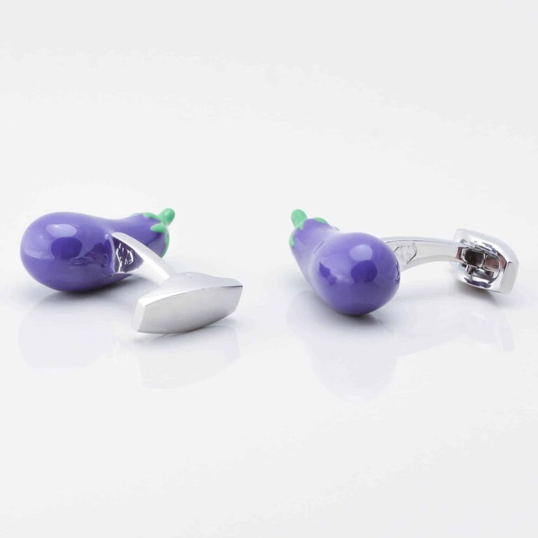 Aubergine Cufflinks Gallery 3353