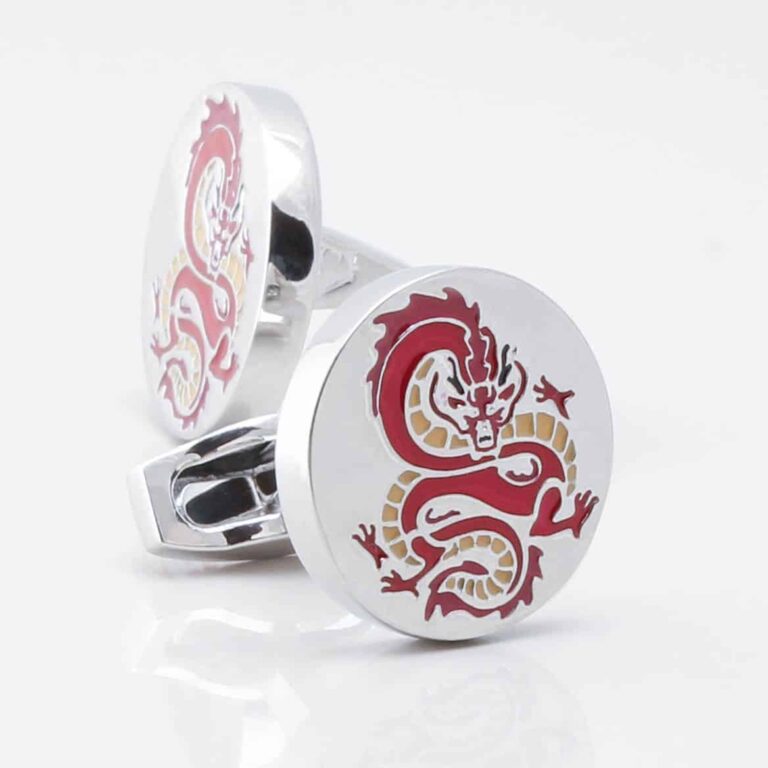 Chinese Dragon Cufflinks 3373 1