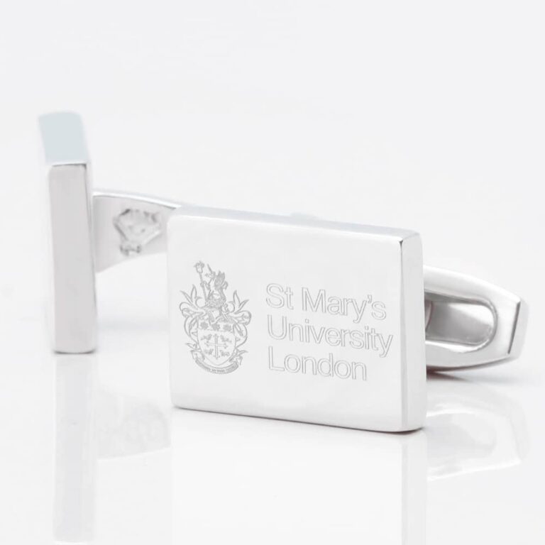 St Marys university London Silver Cufflink